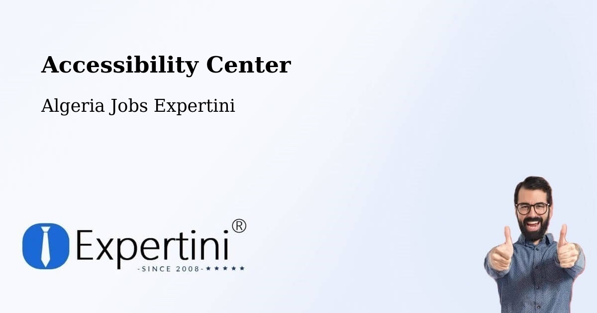 Accessibility Statement – El Khroub - Algeria Jobs Expertini