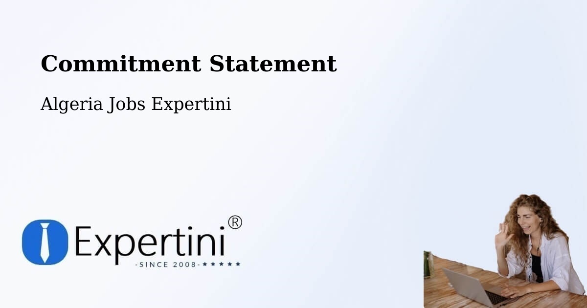 Corporate Commitment – El Khroub - Algeria Jobs Expertini